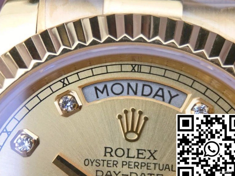 Rolex Gold 18K 218238 Dial Yellow Day-Date II 40MM EW Factory 0430
